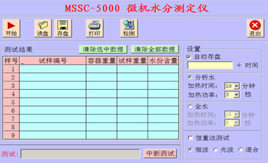 水分測(cè)定儀開門